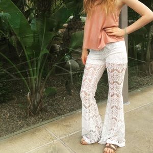 White lace short/pants